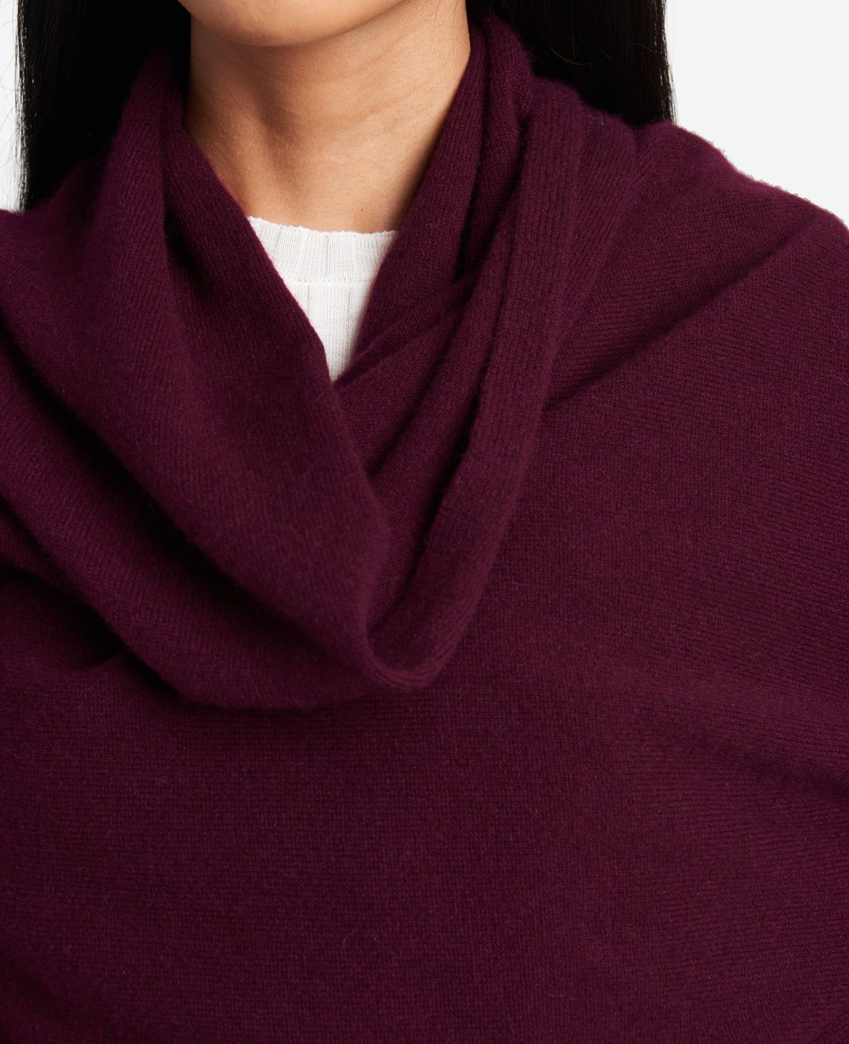 Site Exclusive! Pure Cashmere Multi-Wear Wrap sold by Kenneth Cole product image thumbnail 5