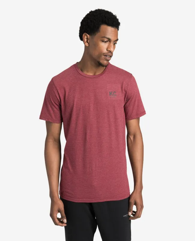 Striped Logo T-Shirt sold by Kenneth Cole