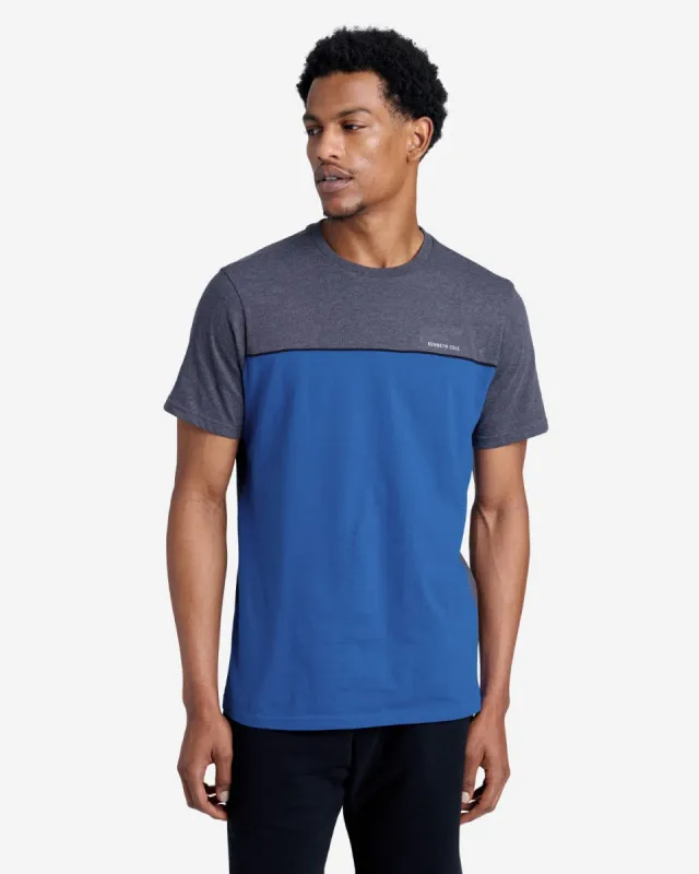 Colorblock Cotton Logo T-Shirt sold by Kenneth Cole