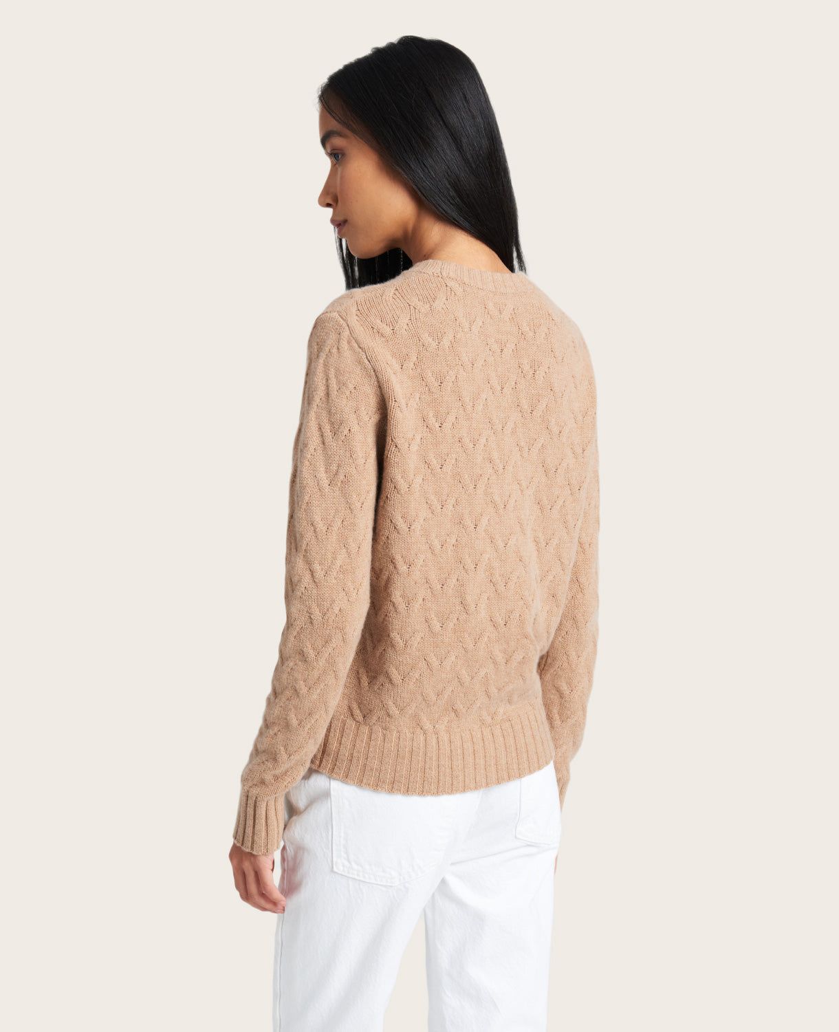 GENTLE SOULS - Site Exclusive! Cable-Knit Cashmere Sweater sold by Kenneth Cole product image thumbnail 5