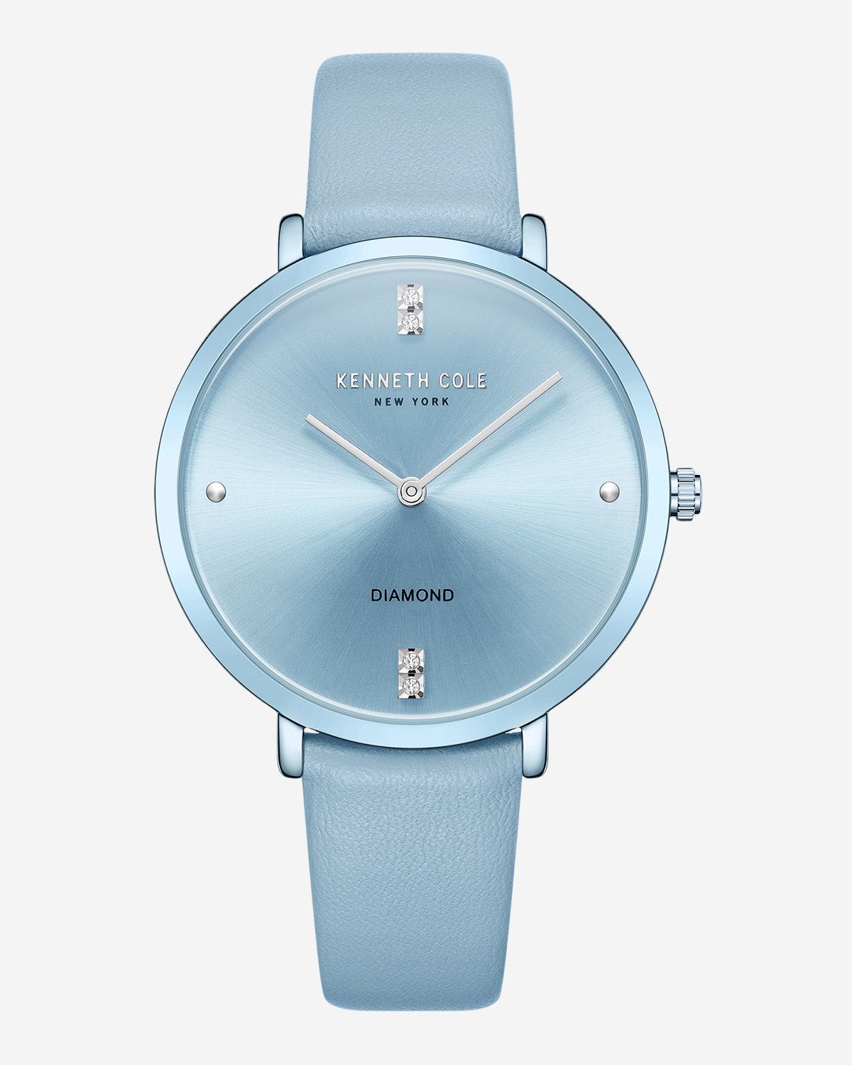 Kenneth Cole New York Ladies Diamond Dial Strap Watch sold by Kenneth Cole