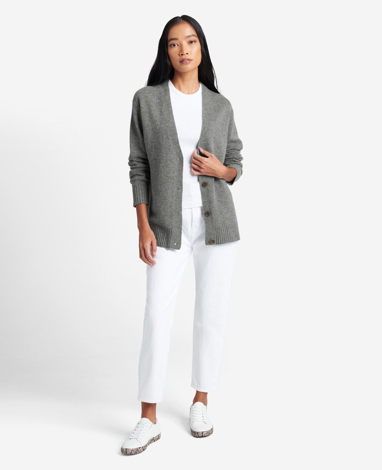 Site Exclusive! Oversized Knit Cardigan sold by Kenneth Cole product image thumbnail 2