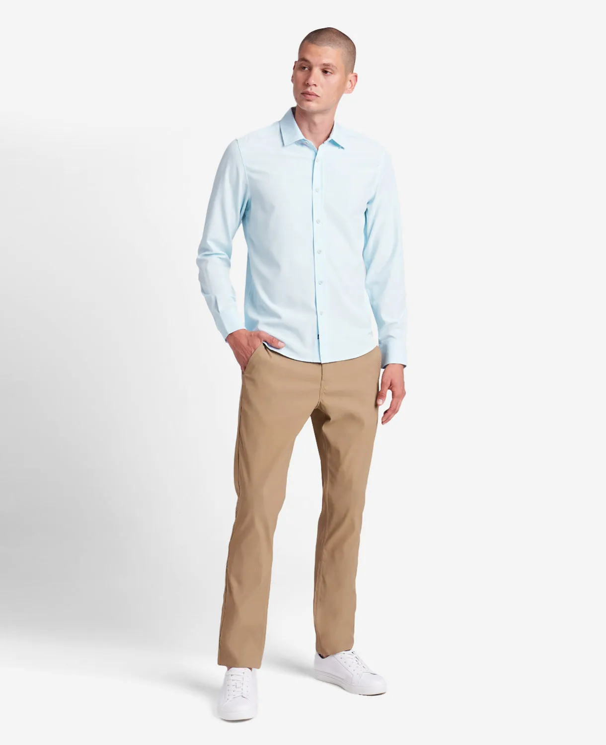 Performance Slim Fit Button Down Shirt sold by Kenneth Cole product image thumbnail 2