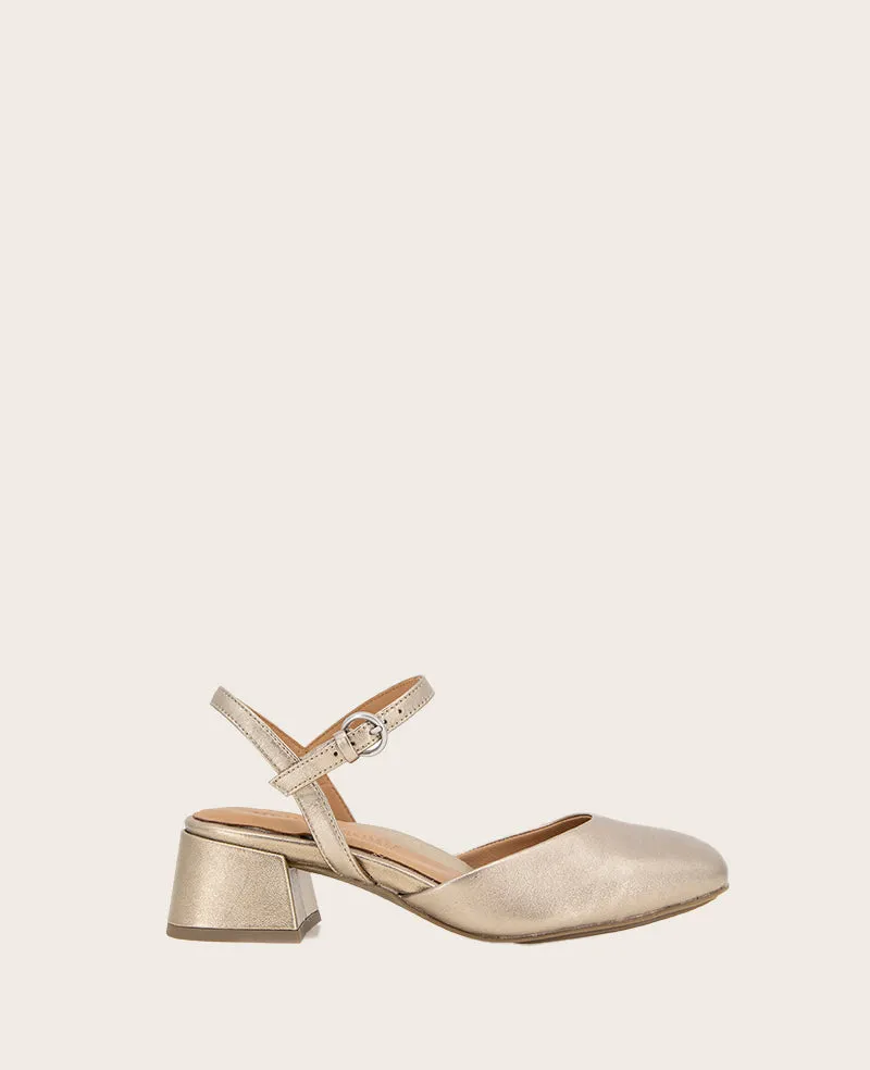 GENTLE SOULS - Lucinda Leather Closed Toe Strap Sandal sold by Kenneth Cole