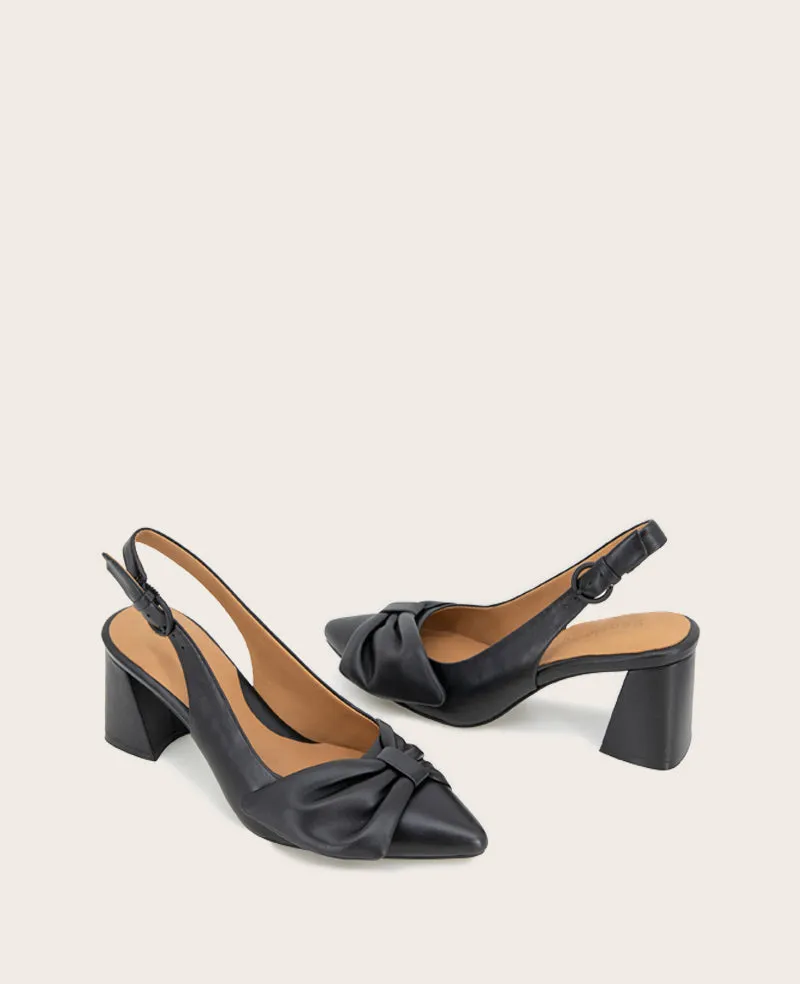 GENTLE SOULS - Diana Leather Bow Slingback Heel sold by Kenneth Cole product image thumbnail 2