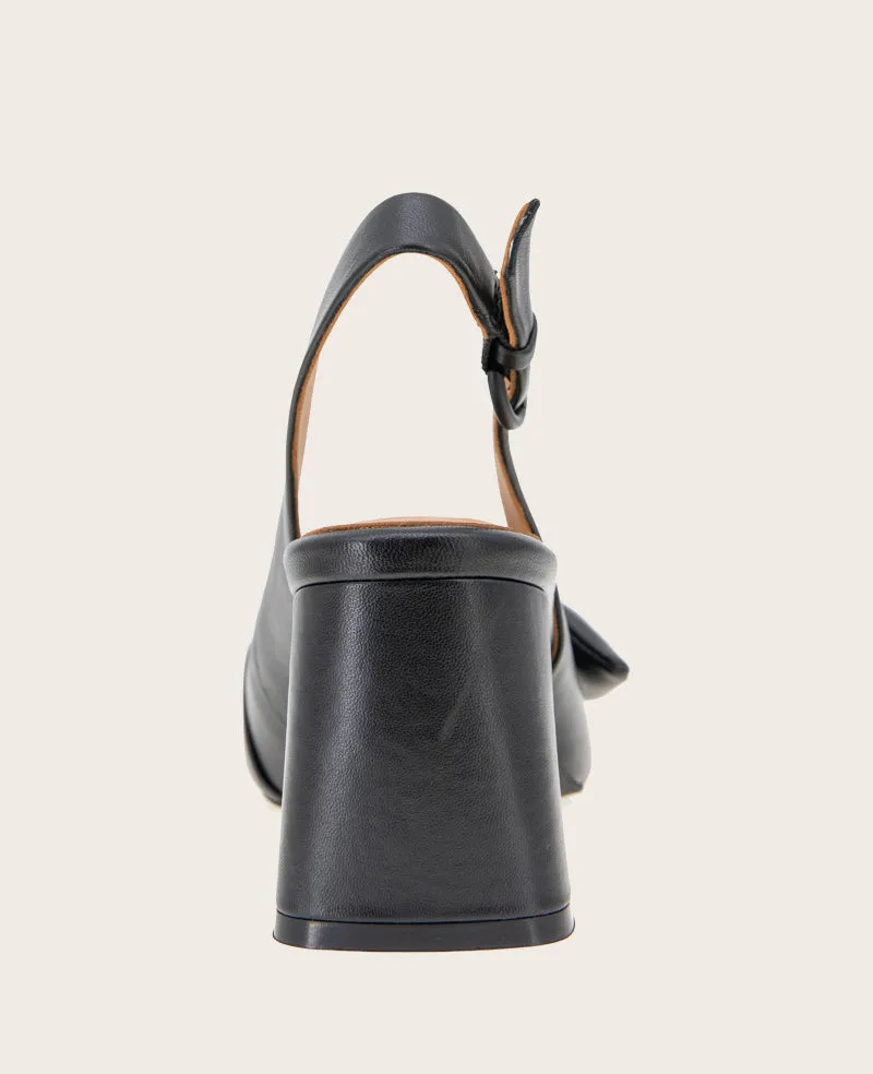 GENTLE SOULS - Diana Leather Bow Slingback Heel sold by Kenneth Cole product image thumbnail 3
