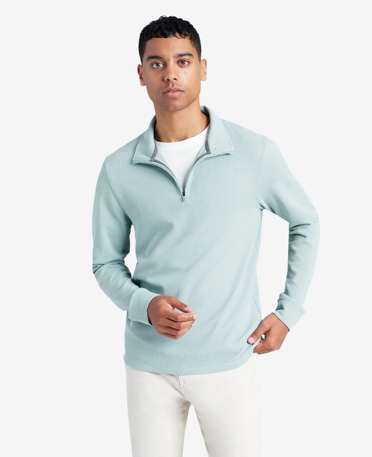 Quarter-Zip Knit Pullover sold by Kenneth Cole product image thumbnail 4