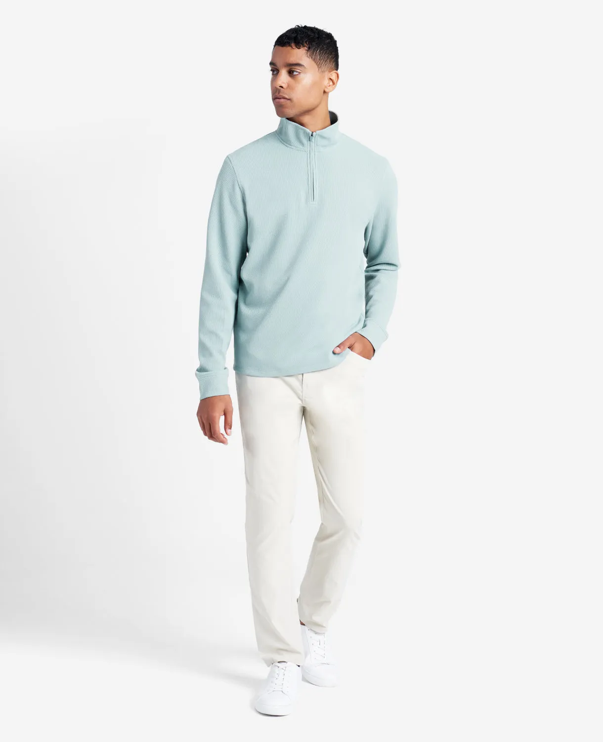 Quarter-Zip Knit Pullover sold by Kenneth Cole product image thumbnail 2