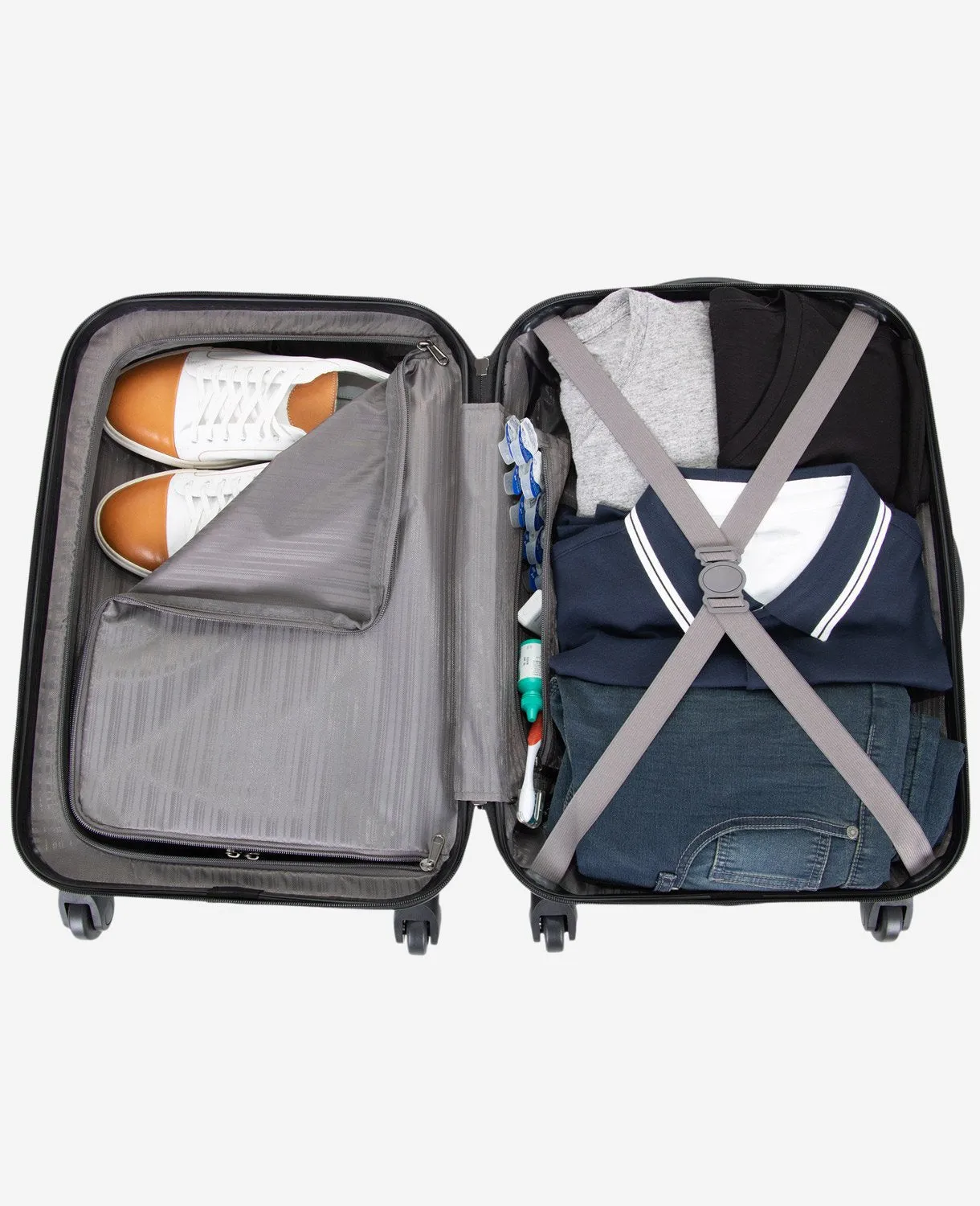 Out Of Bounds 20-Inch Carry-On Lightweight Hard Side Spinner Suitcase sold by Kenneth Cole product image thumbnail 5