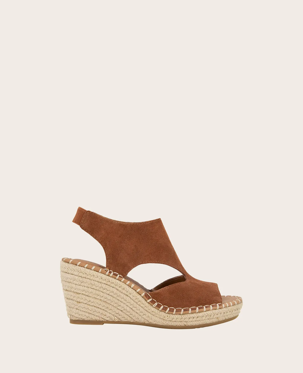 GENTLE SOULS - Cody Suede Espadrille Wedge sold by Kenneth Cole