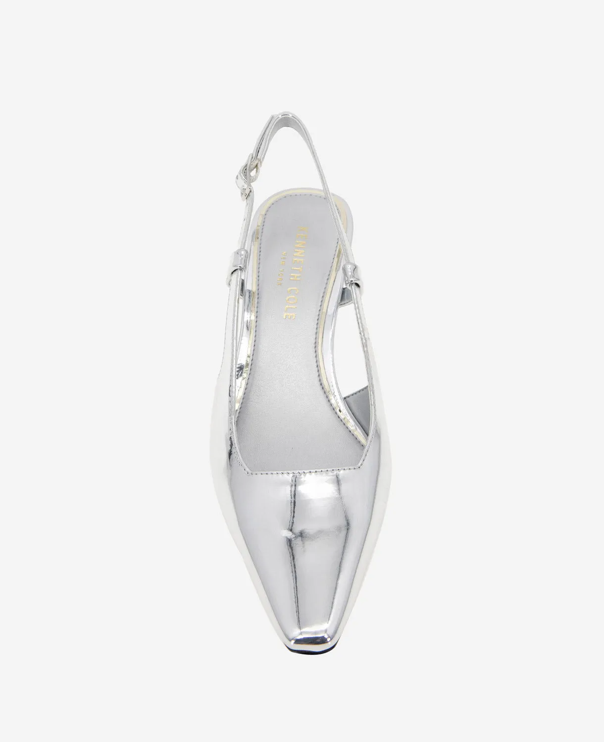 Martha Metallic Slingback Kitten Heel sold by Kenneth Cole product image thumbnail 3