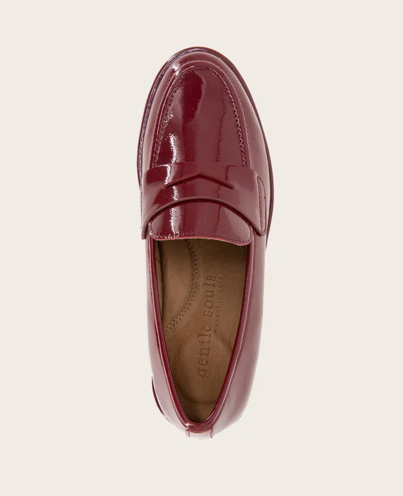 GENTLE SOULS - Cybil Crinkle Patent Loafer sold by Kenneth Cole product image thumbnail 4