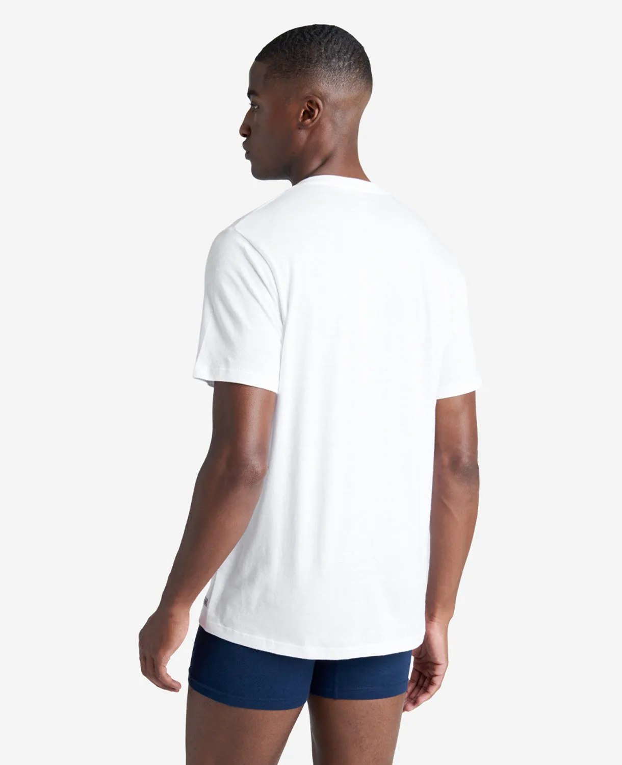 Cotton V-Neck Undershirt 3-Pack sold by Kenneth Cole product image thumbnail 2