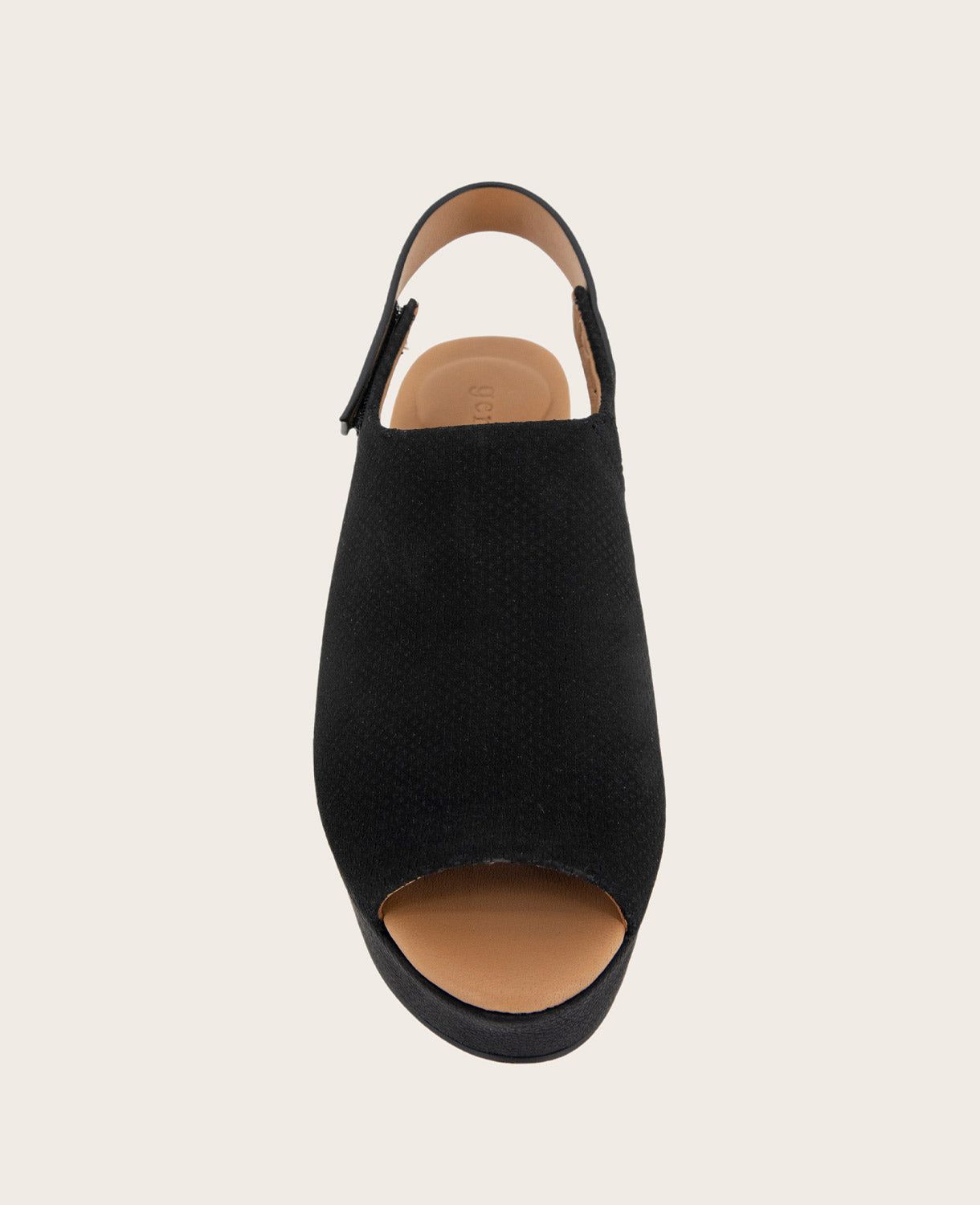 Nyssina Suede Platform Wedge Sandal sold by Kenneth Cole product image thumbnail 4