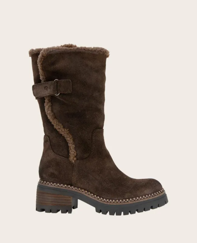 GENTLE SOULS - Bradford Suede Sherpa Lined Boot sold by Kenneth Cole