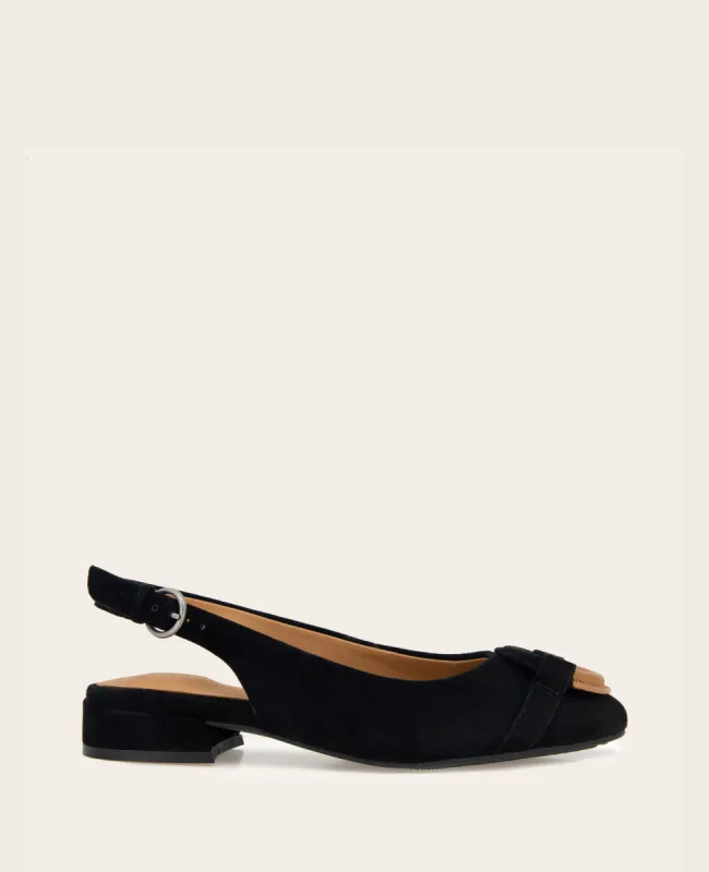 Athena Suede Slingback Flat sold by Kenneth Cole
