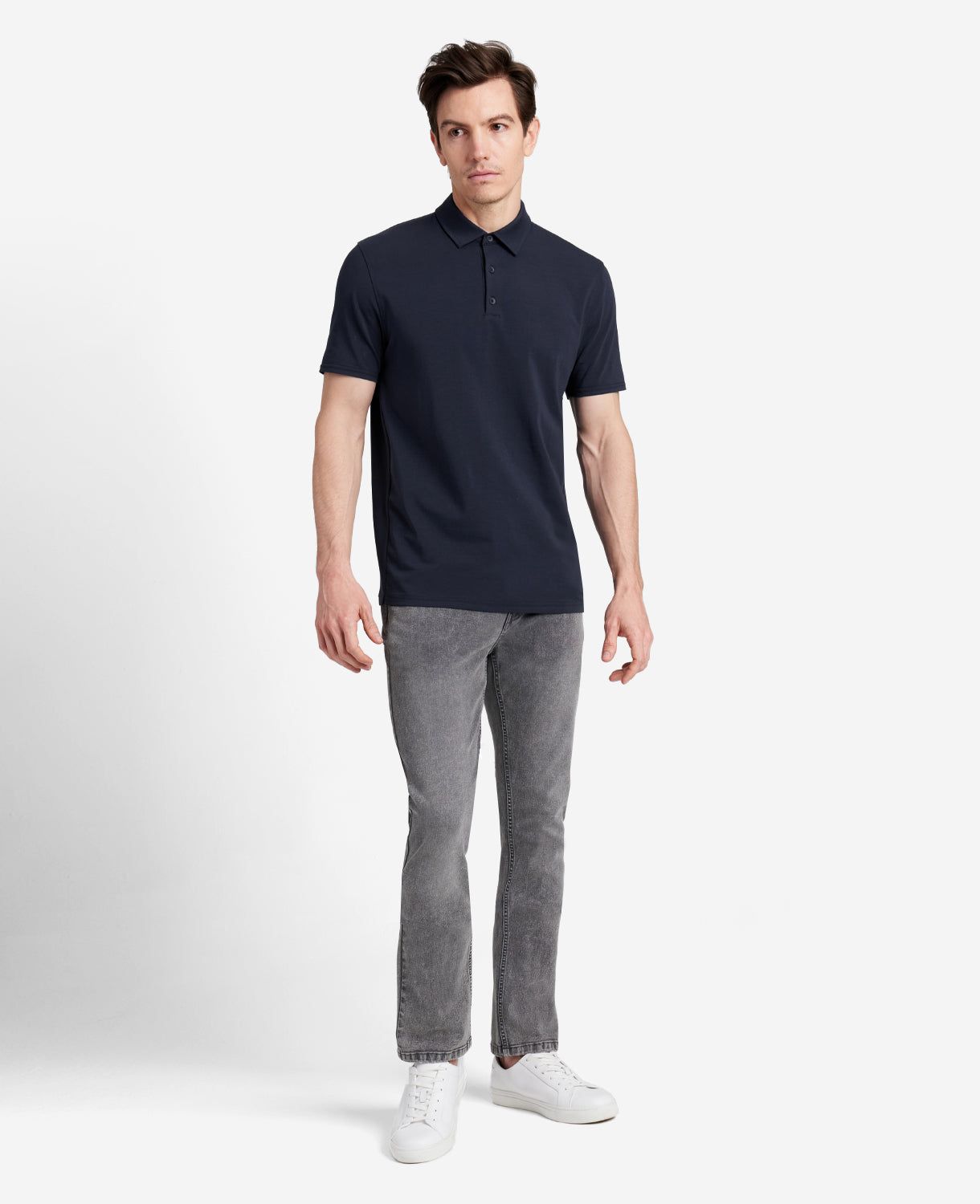 Essential Stretch Knit Polo sold by Kenneth Cole product image thumbnail 2