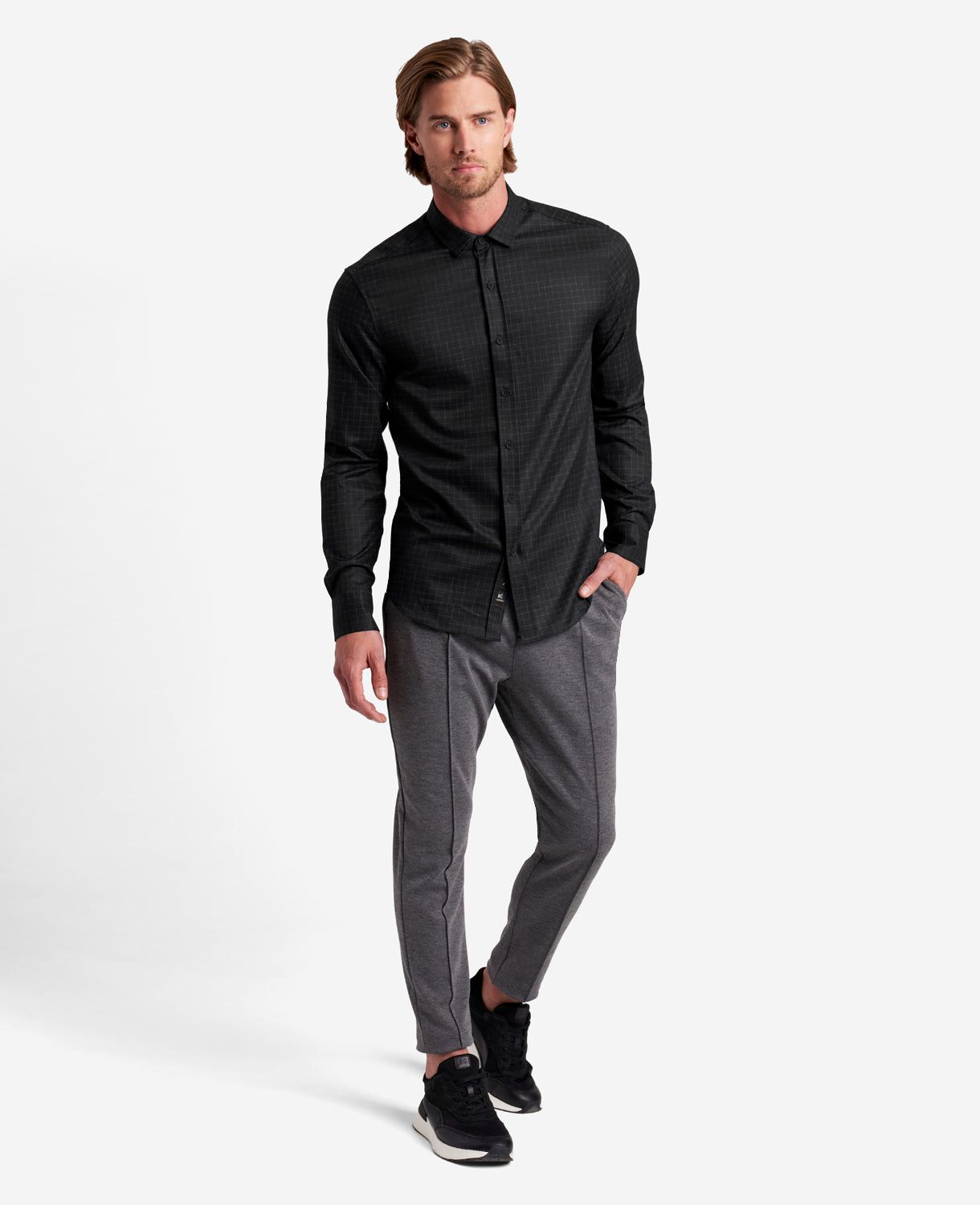 Stretch Print Button-Down Shirt sold by Kenneth Cole product image thumbnail 2