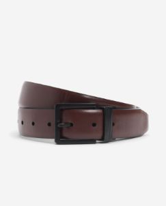 Reversible Textured Buckle Belt with Stretch Technology sold by Kenneth Cole