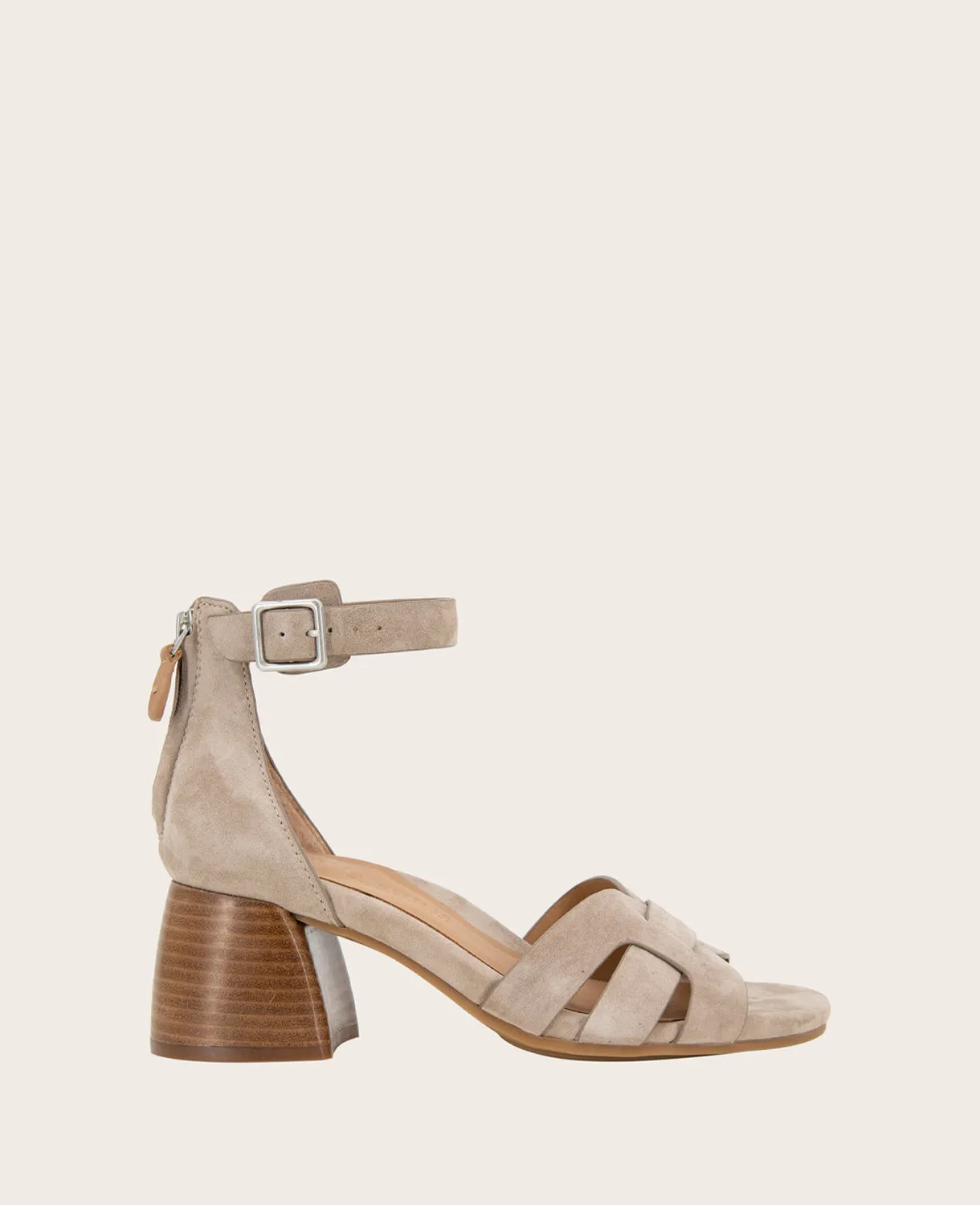 GENTLE SOULS - Myla Suede Heeled Sandal sold by Kenneth Cole