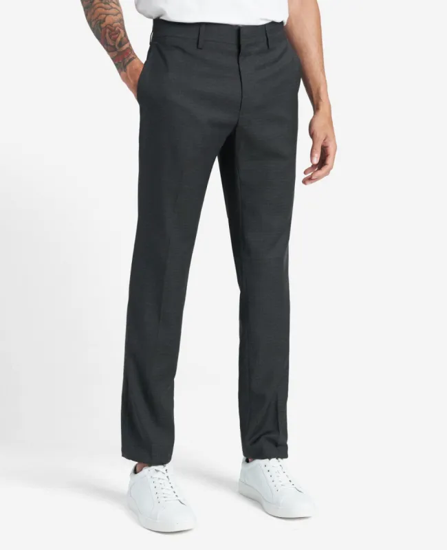 Stretch Micro Houndstooth Skinny-Fit Flex Waistband Dress Pant sold by Kenneth Cole