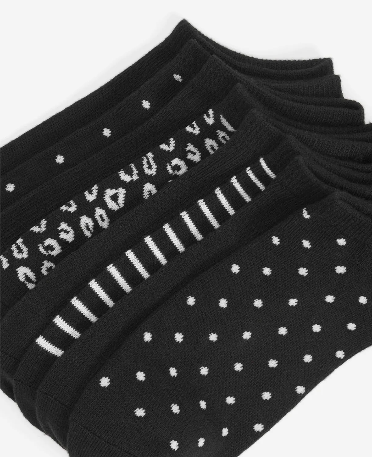 Women's Textured No-Show Socks 8-Pack sold by Kenneth Cole product image thumbnail 2