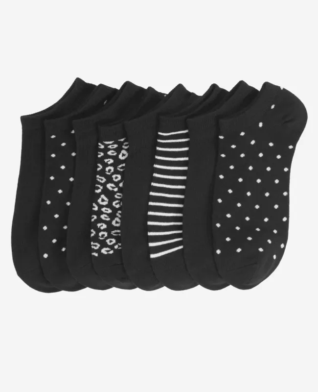 Women's Textured No-Show Socks 8-Pack sold by Kenneth Cole