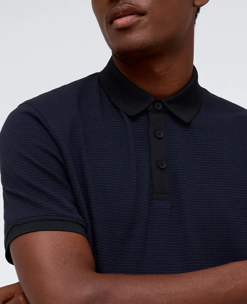 Contrast Placket Button Polo sold by Kenneth Cole product image thumbnail 5