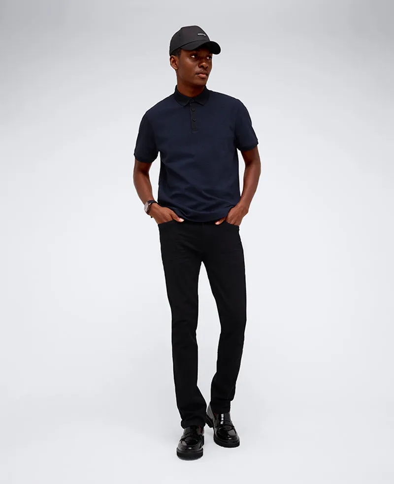 Contrast Placket Button Polo sold by Kenneth Cole product image thumbnail 4