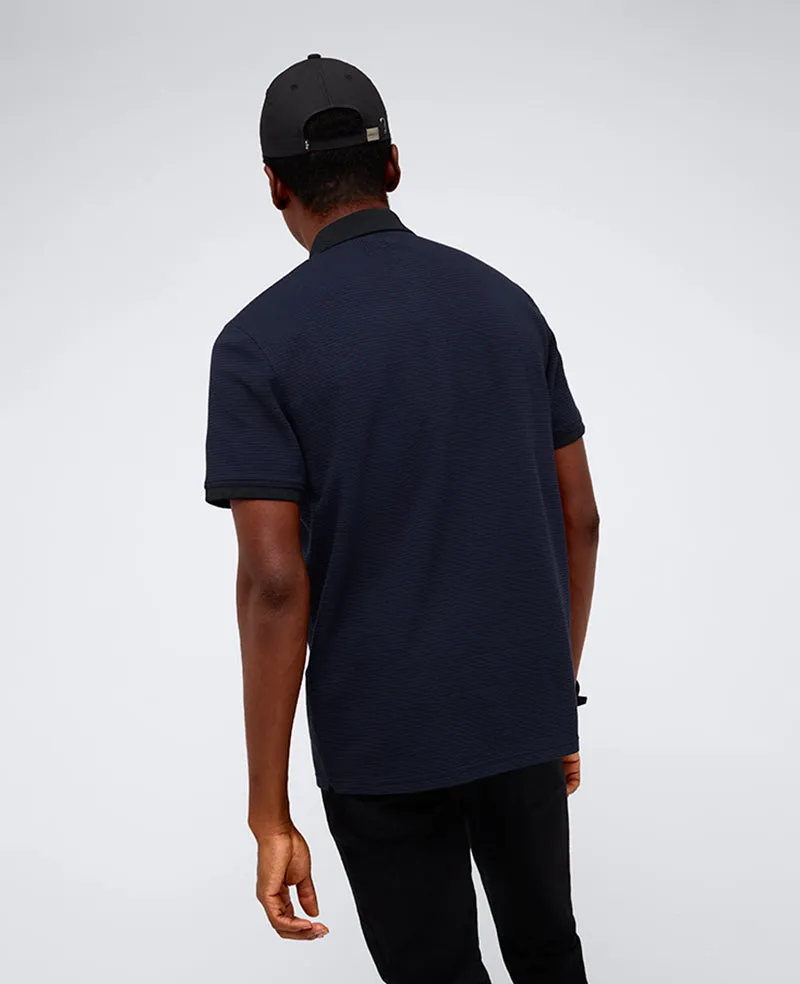 Contrast Placket Button Polo sold by Kenneth Cole product image thumbnail 2