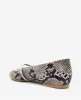 Magnolia Snakeskin Leather Ballet Flat sold by Kenneth Cole