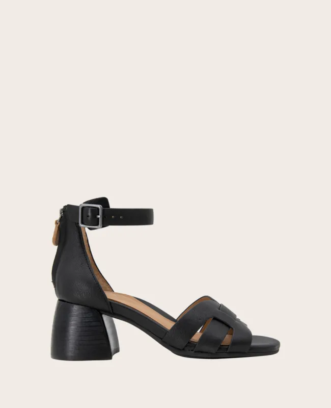 GENTLE SOULS - Myla Leather Heeled Sandal sold by Kenneth Cole