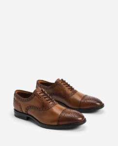 Futurepod Leather Lace-Up Oxford with Medallion Cap Toe sold by Kenneth Cole