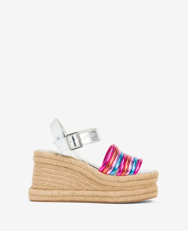 Shelby Ankle Strap Espadrille Platform Sandal sold by Kenneth Cole