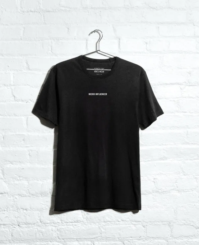 Site Exclusive! Micro Influencer T-Shirt sold by Kenneth Cole