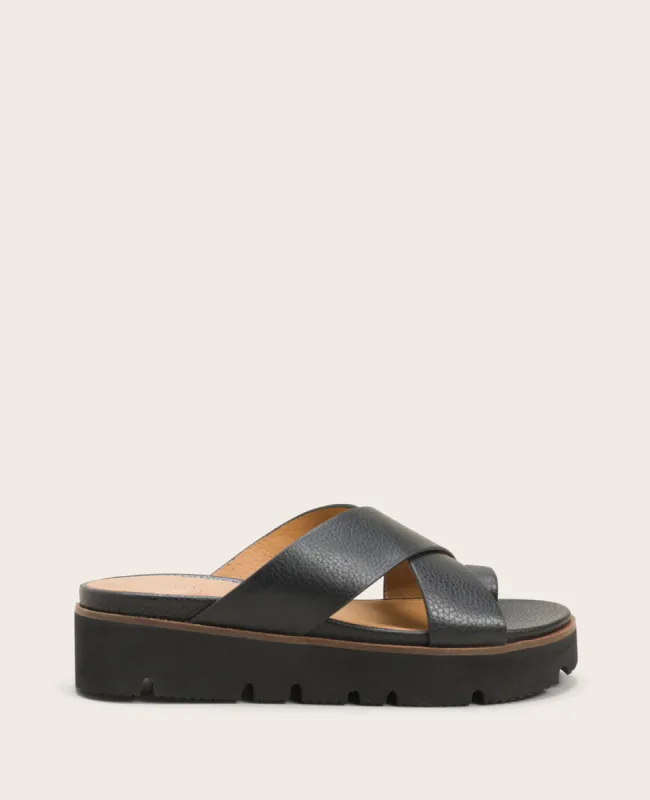 Lilly Leather Platform Sandal sold by Kenneth Cole