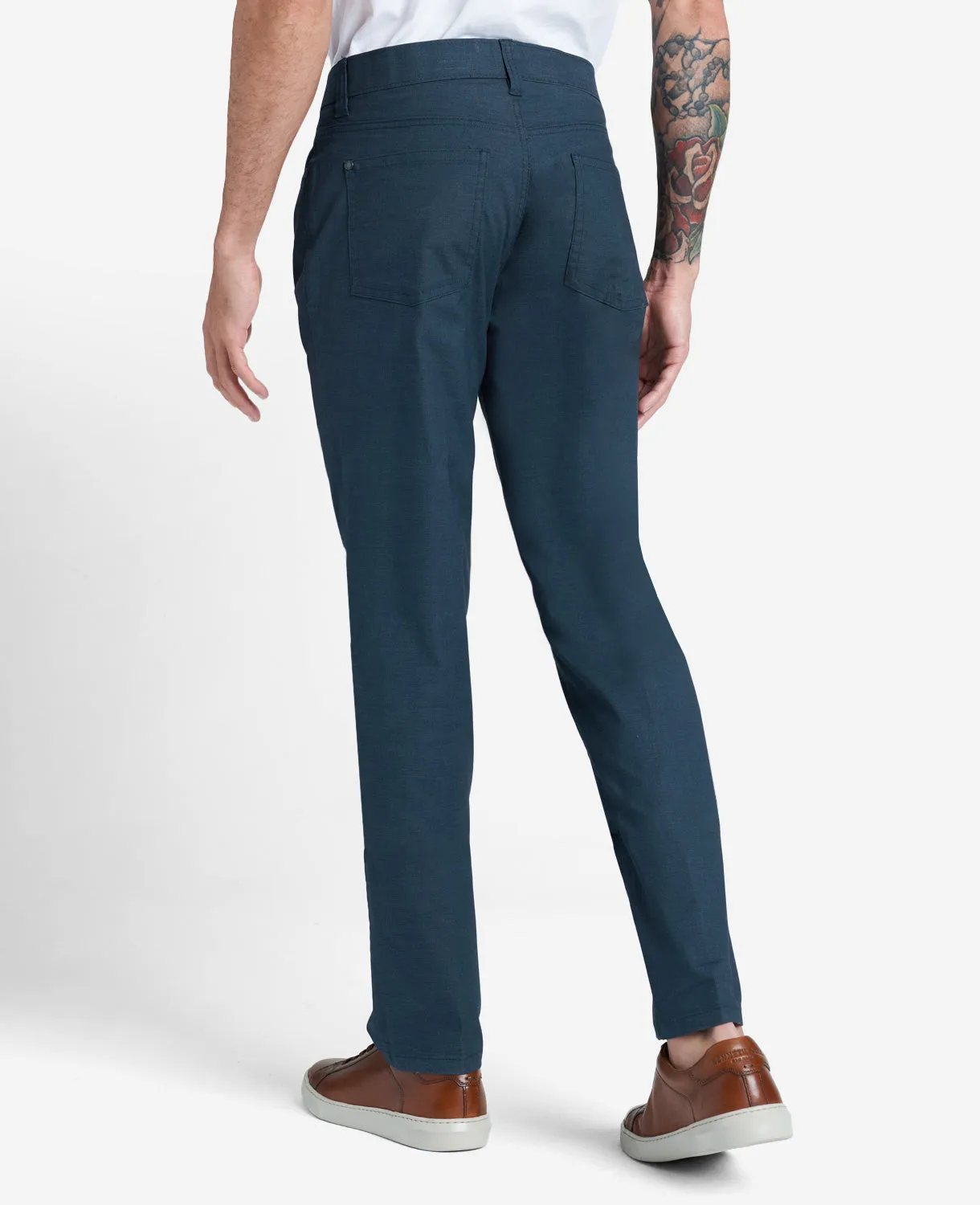 The 5-Pocket Stretch Pant with Flex Waistband sold by Kenneth Cole product image thumbnail 5