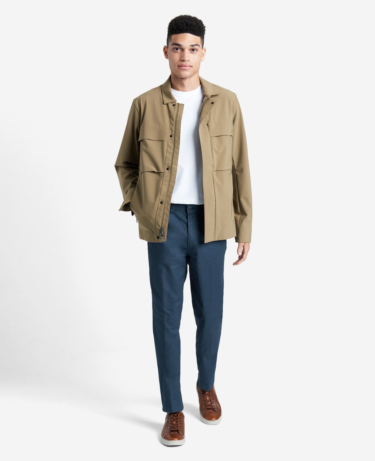 Stretch Slim Fit Flex Waistband Chino Pant sold by Kenneth Cole product image thumbnail 2