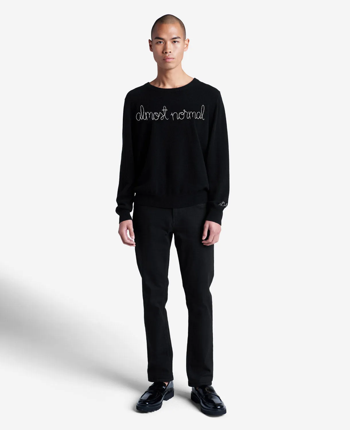 Lingua Franca Almost Normal Cashmere Sweater sold by Kenneth Cole product image thumbnail 3