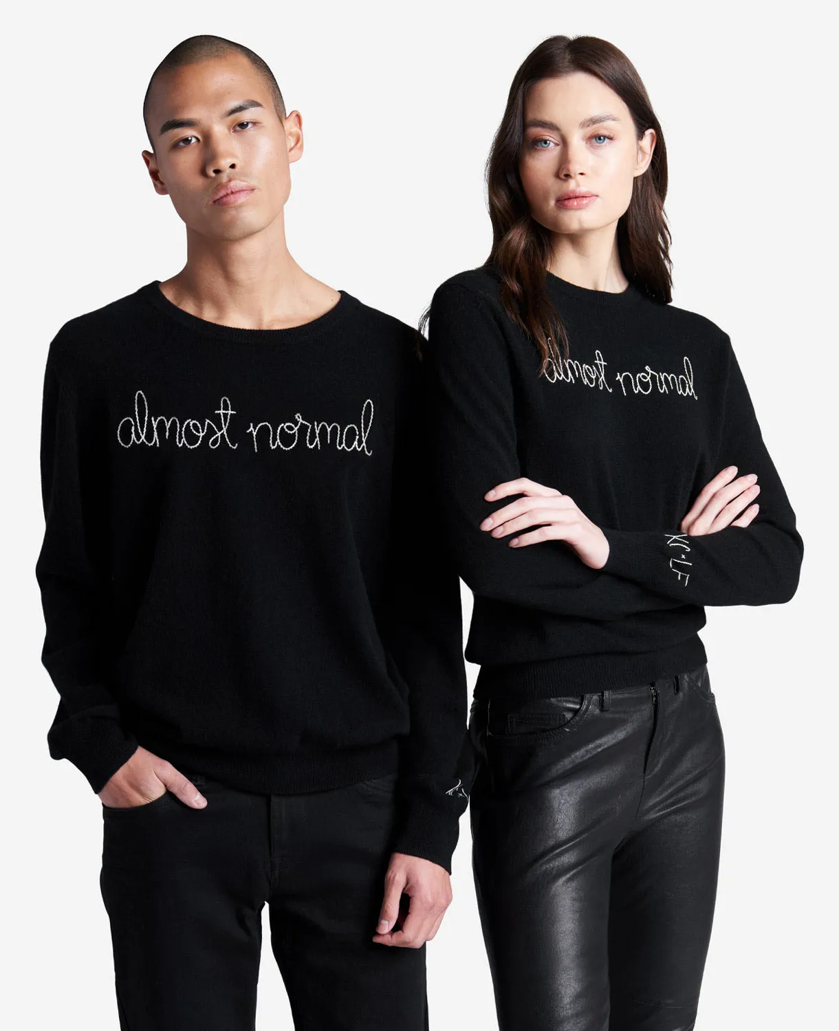 Lingua Franca Almost Normal Cashmere Sweater sold by Kenneth Cole