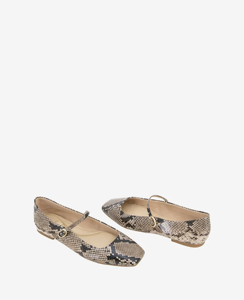 Jasper Snakeskin Leather Ballet Flat sold by Kenneth Cole product image thumbnail 2