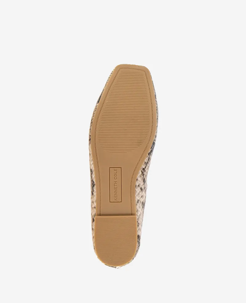 Jasper Snakeskin Leather Ballet Flat sold by Kenneth Cole product image thumbnail 5