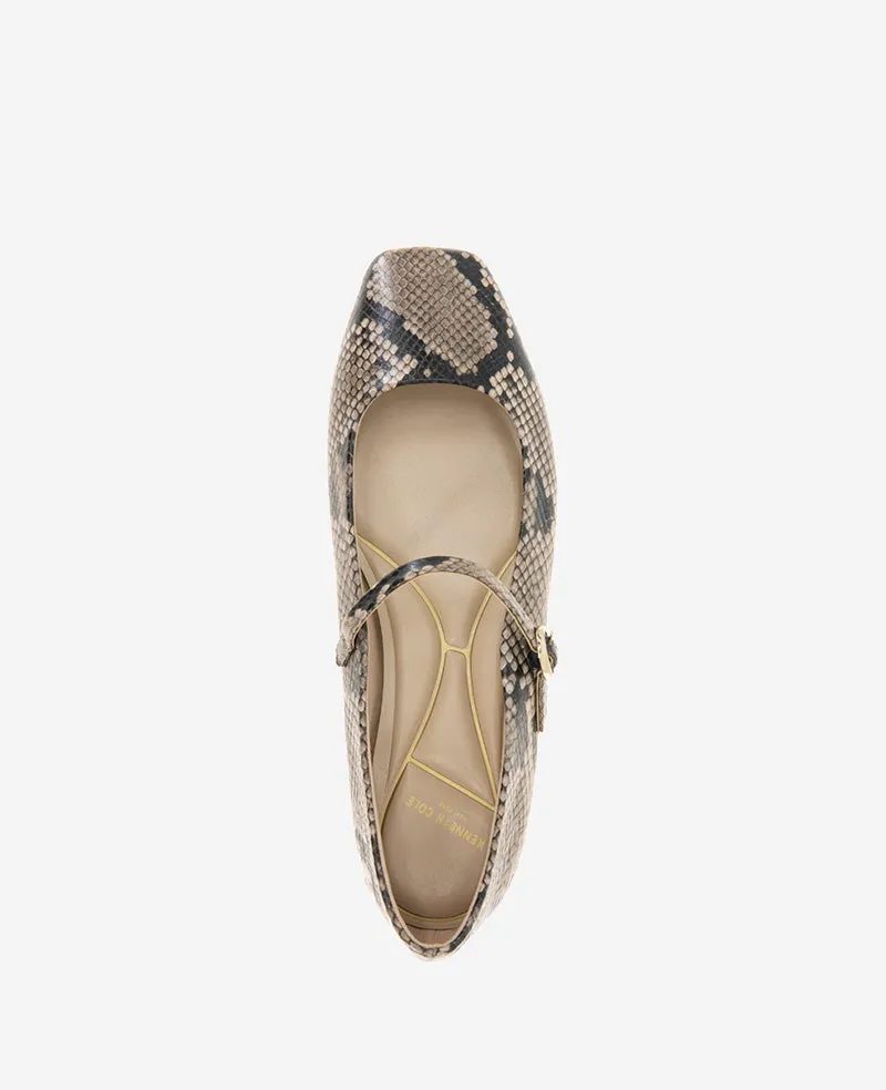 Jasper Snakeskin Leather Ballet Flat sold by Kenneth Cole product image thumbnail 4