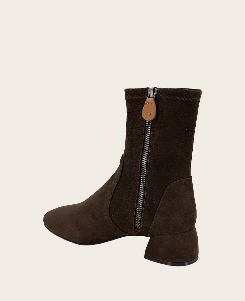 GENTLE SOULS - Emily Suede Side Zip Boot sold by Kenneth Cole product image thumbnail 5