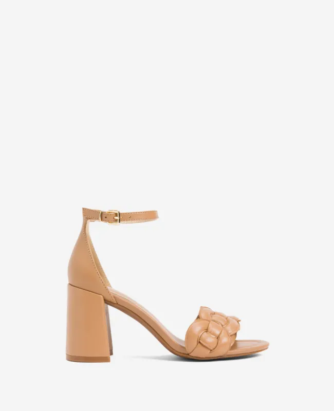 Luisa Woven Heeled Sandal sold by Kenneth Cole