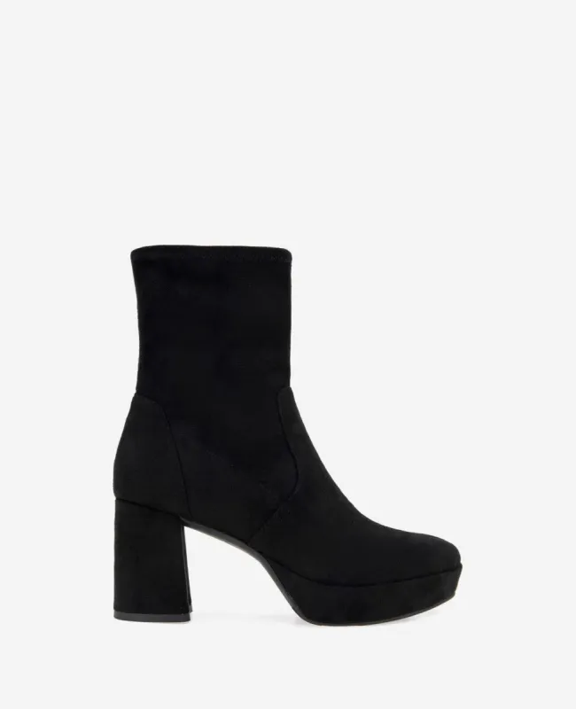 Georgia Stretch Platform Heeled Bootie sold by Kenneth Cole