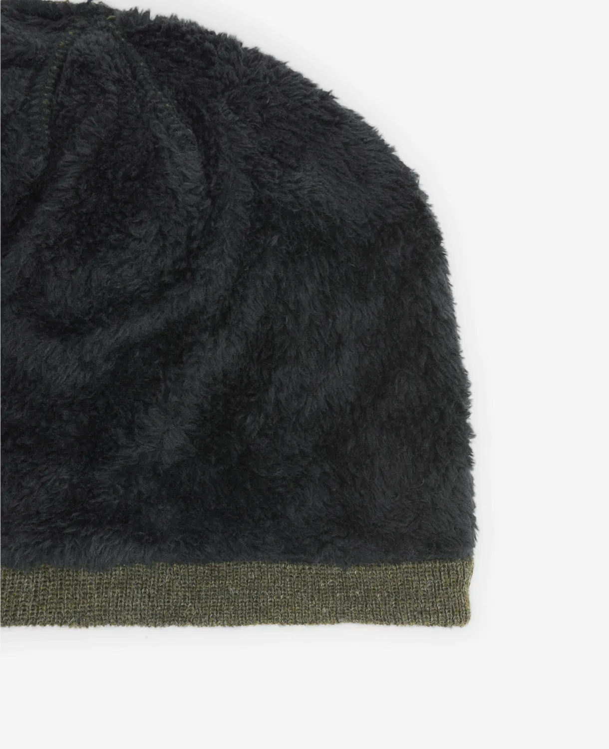 Striped Scarf with Sherpa-Lined Beanie Set sold by Kenneth Cole product image thumbnail 2