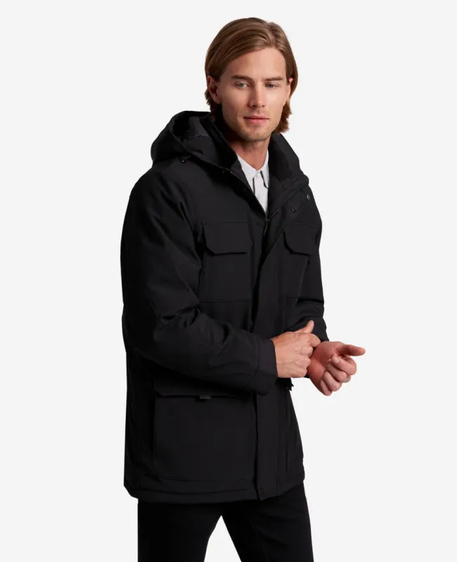 Oxford Utility Hooded Coat sold by Kenneth Cole