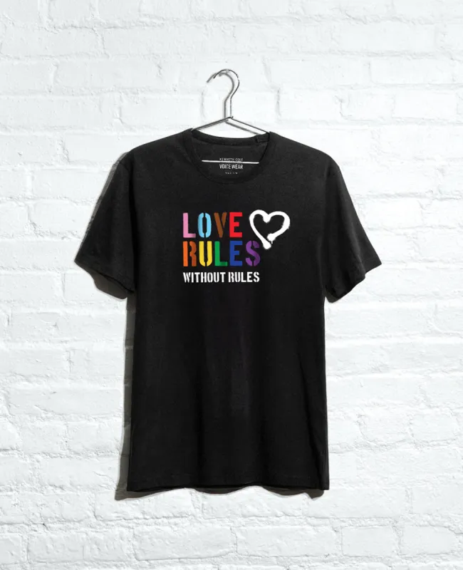 Site Exclusive! Love Rules T-Shirt sold by Kenneth Cole