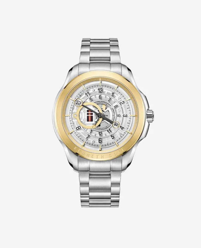 Two-Tone Watch with Stainless Steel Bracelet sold by Kenneth Cole